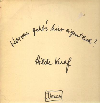 Hilde Knef* - Worum Geht's Hier Eigentlich? (LP, Album)