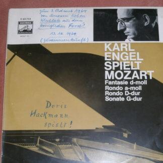 Karl Engel - Karl Engel Spielt Mozart (10", Album, Mono)