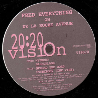 Fred Everything - De La Roche Avenue (12")