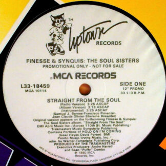 Finesse & Synquis - Straight From The Soul (12", Single, Promo)