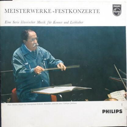 Various - Meisterwerke - Festkonzerte (Eine Serie Klassischer Musik Für Kenner Und Liebhaber) (10", Promo, Smplr)