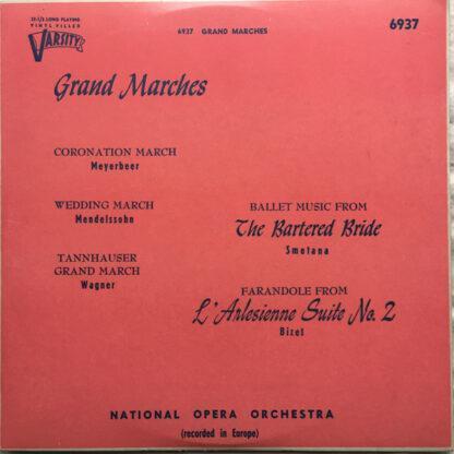 Various, National Opera Orchestra - Grand Marches (10", Album, Mono)