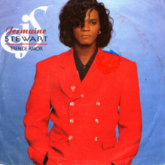 Jermaine Stewart - Get Lucky (7", Single, Whi)