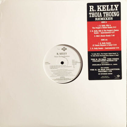 R. Kelly - Thoia Thong (Remixes) (12", Promo)