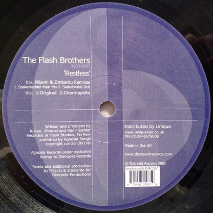 The Flash Brothers* - Restless (12")