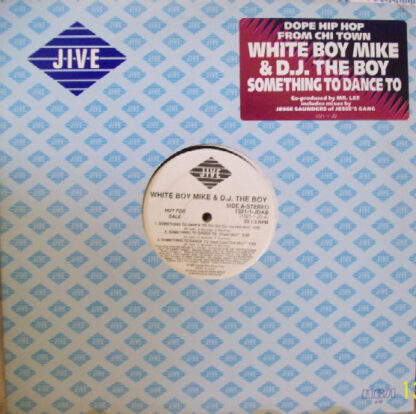 White Boy Mike & D.J. The Boy* - Something To Dance To (12", Promo)