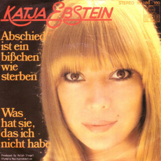 Katja Ebstein - Abschied Ist Ein Bißchen Wie Sterben (7", Single)