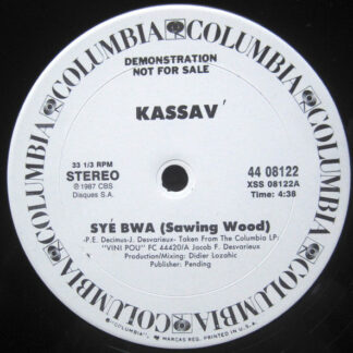 Kassav' - Syé Bwa (12", Promo)
