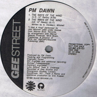 P.M. Dawn - The Ways Of The Wind (12", Promo)