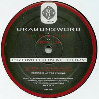 Dragonsword - Silent Fury / Uridium (12", Promo)