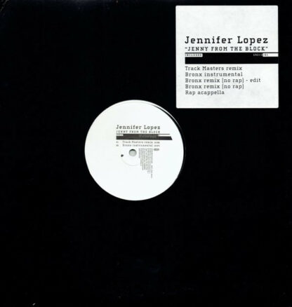 Jennifer Lopez - Jenny From The Block (12", Promo)