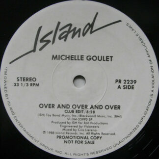 Michelle Goulet - Over And Over And Over (12", Promo)