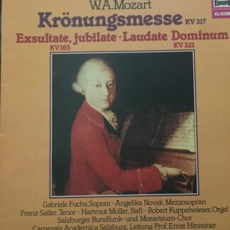 W.A. Mozart*, Camerata Academica Salzburg, Ernst Hinreiner - Krönungsmesse, KV 317 · Exsultate, Jubilate, KV 165 (LP)