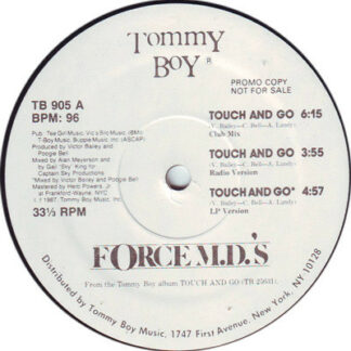 Force M.D.'s* - Touch And Go (12", Promo)