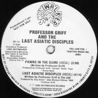Professor Griff And The Last Asiatic Disciples - Pawns In The Game (12", Promo)