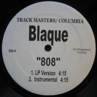 Blaque (2) - 808 (12", Promo)