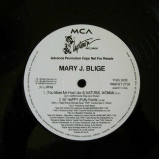 Mary J. Blige - (You Make Me Feel Like A) Natural Woman (12", Promo)