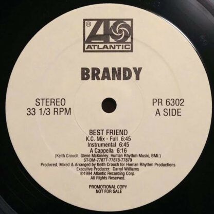 Brandy (2) - Best Friend (12", Promo)