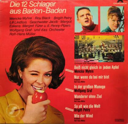 Various - Die 12 Schlager Aus Baden-Baden (LP, Comp)