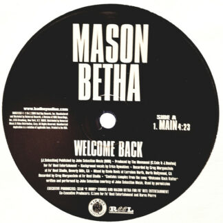 Mason Betha - Welcome Back (12")