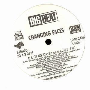 Changing Faces - All Of My Days (12", Promo)