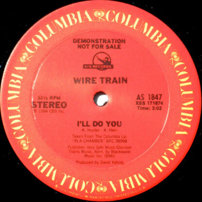 Wire Train - I'll Do You (12", Promo)