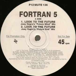 Fortran 5 - Look To The Future (12", Promo)