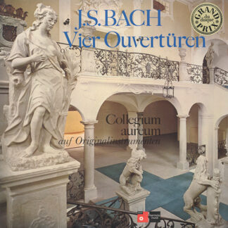 J.S. Bach*, Collegium Aureum - Vier Ouvertüren Auf Originalinstrumenten (2xLP, Album, RP)