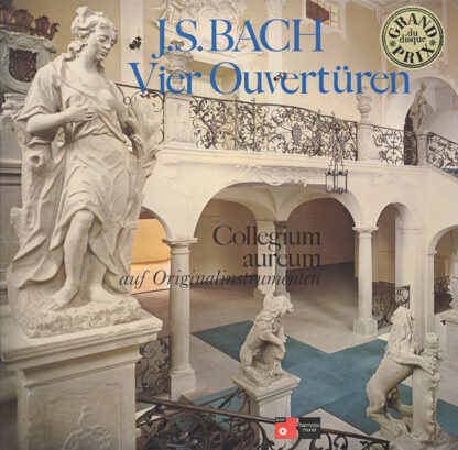 J.S. Bach*, Collegium Aureum - Vier Ouvertüren Auf Originalinstrumenten (2xLP, Album, RP)