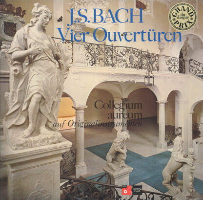 J.S. Bach*, Collegium aureum - Vier Ouvertüren (2xLP, Album, RE)