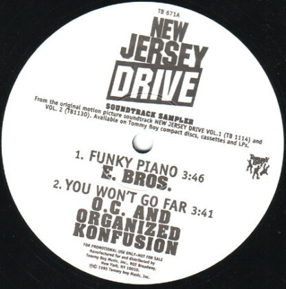 Various - New Jersey Drive Soundtrack Sampler (12", Promo, Smplr)