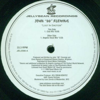 John '00' Fleming - Lost In Emotion (12")