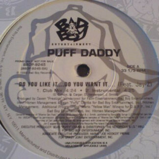 Puff Daddy - Do You Like It....Do You Want It.... (12", Promo)
