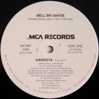 Bell Biv Devoe - Gangsta (12", Single, Promo)