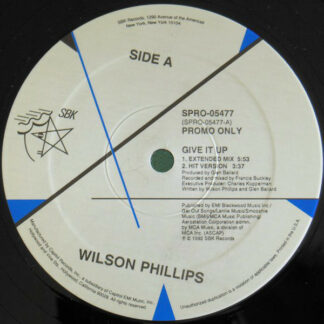 Wilson Phillips - Give It Up (12", Single, Promo)