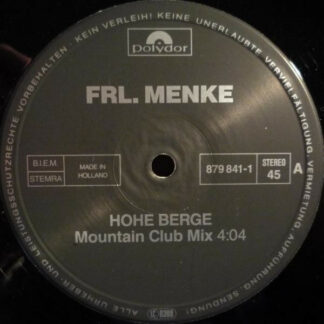 Frl. Menke - Hohe Berge (12", Promo)