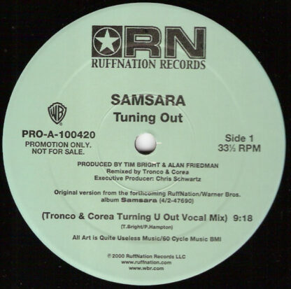 Samsara (9) - Tuning Out (2x12", Promo)