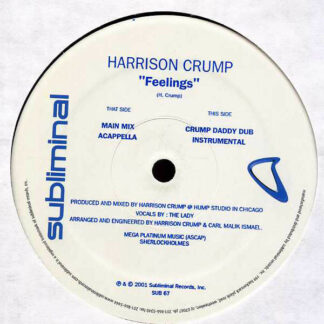 Harrison Crump - Feelings (12")