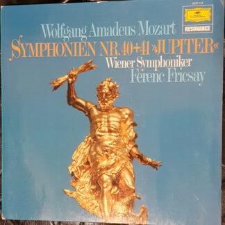 Wolfgang Amadeus Mozart - Wiener Symphoniker, Ferenc Fricsay - Symphonien Nr. 40 G-moll · Nr. 41 C-dur "Jupiter" (LP)