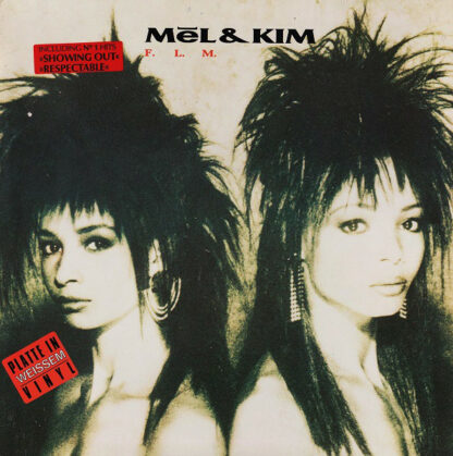 Mel & Kim - F.L.M. (LP, Album, Whi)