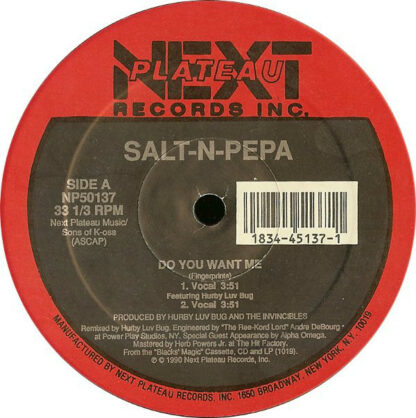 Salt 'N' Pepa - Do You Want Me (12")