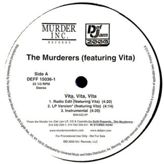 The Murderers - Vita, Vita, Vita (12", Promo)