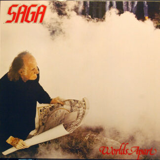 Saga (3) - Worlds Apart (LP, Album, RE)