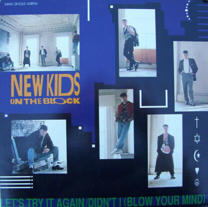 New Kids On The Block - Let's Try It Again / Didn't I (Blow Your Mind) (12", Maxi)