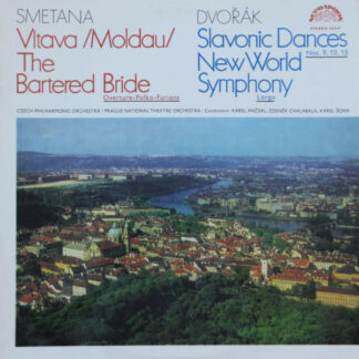 Dvořák* / Smetana* - Vltava (Moldau), The Bartered Bride / Slavonic Dances, New World Symphony (LP, Comp, RP)
