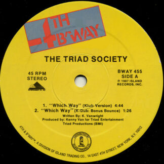 The Triad Society - Which Way (12")