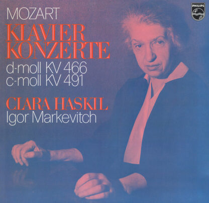 Mozart*, Clara Haskil, Igor Markevitch - Klavier Konzerte (D-moll KV 466, C-moll KV 491) (LP, RE, Gat)