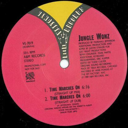 Jungle Wonz - Time Marches On (The Justin Strauss Remixes) (12", Promo)