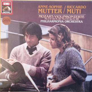 Anne-Sophie Mutter / Riccardo Muti / Mozart* - Philharmonia Orchestra - Violinkonzerte No.2 D-dur K.211 / No.4 D-dur K.218 (LP, Gat)
