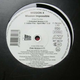 Mission X (2) - Mission Impossible (12")